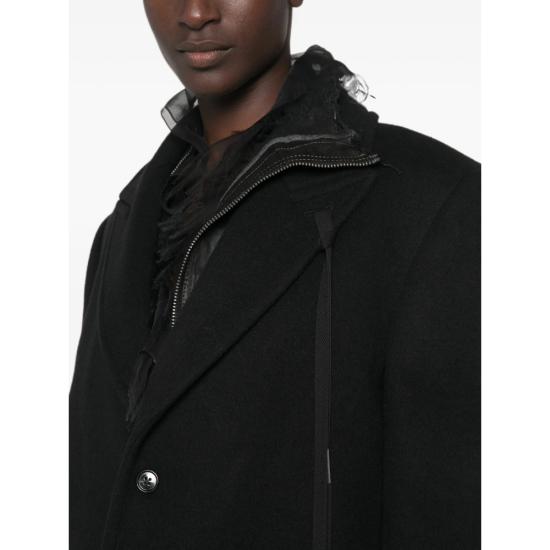 26FW 앤 드뮐미스터 코트 B0014262 FA510 099 BLACK - ANN DEMEULEMEESTER