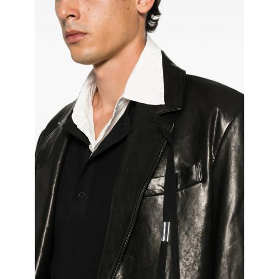 26FW 앤 드뮐미스터 코트 B0012061 LT137 099 BLACK - ANN DEMEULEMEESTER