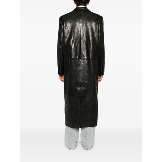 26FW 앤 드뮐미스터 코트 B0012061 LT137 099 BLACK - ANN DEMEULEMEESTER