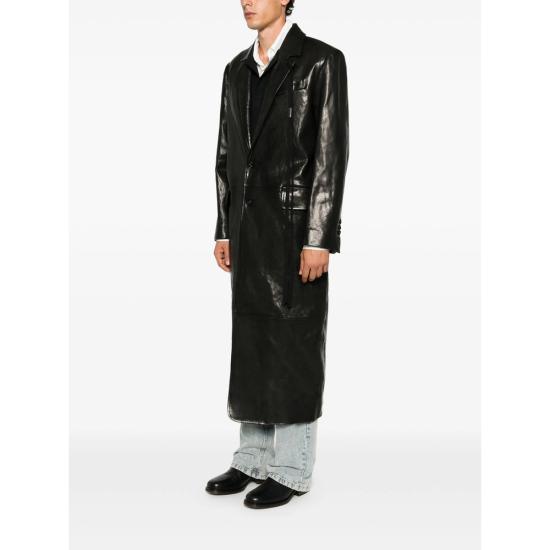 26FW 앤 드뮐미스터 코트 B0012061 LT137 099 BLACK - ANN DEMEULEMEESTER