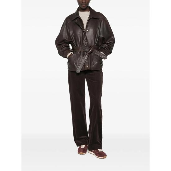 26FW 세븐포올맨카인드 데님 팬츠 7U4N0V64 STOVEPIPE 1LP BROWN - 7 FOR ALL MANKIND