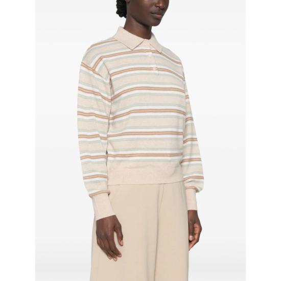 26FW 게스트 인 레지던스 폴로 티셔츠 W43810JL COLLEGIATE SAND NEUTRALS BLUE - GUEST IN RESIDENCE