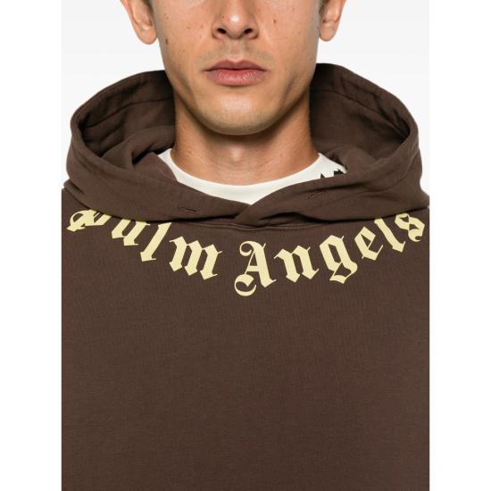 26FW 팜앤젤스 니트웨어 PAMBB003F L001 6050 BROWN - PALM ANGELS