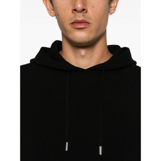 26FW 마가찌노 리캄비 니트웨어 137 C060 BLACK - MAGAZZINO RICAMBI