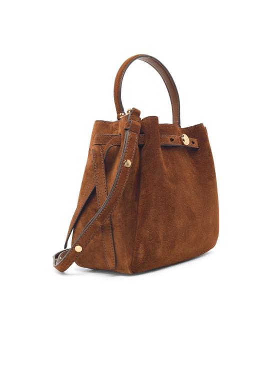 26FW 토리버치 로미 버킷백 174221200 Brown - TORY BURCH