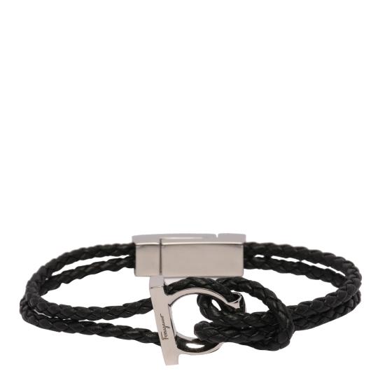 26FW 살바토레 페라가모 브레이슬릿 712417 770141BLACK
