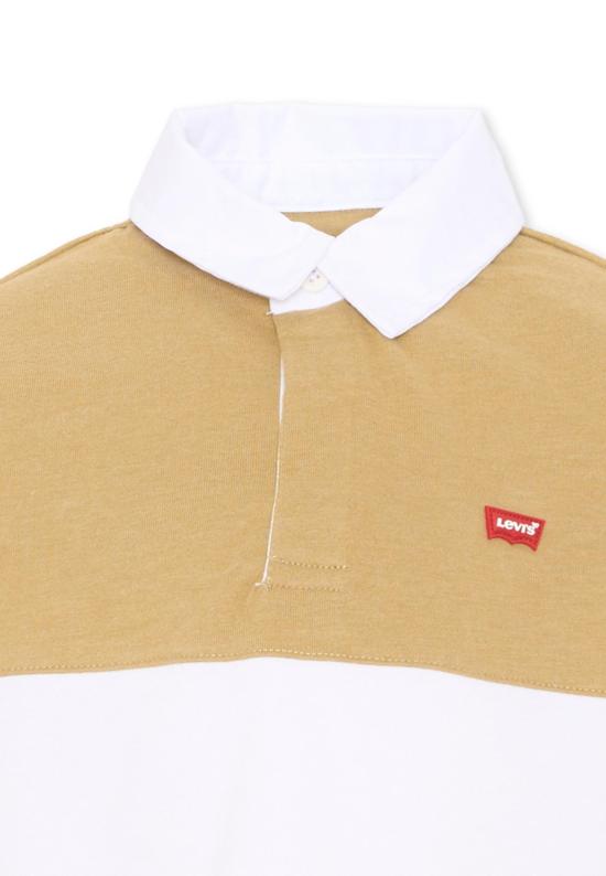 26SS [키즈] 리바이스 폴로 셔츠 8EP601 X4Z BEIGE - LEVI'S