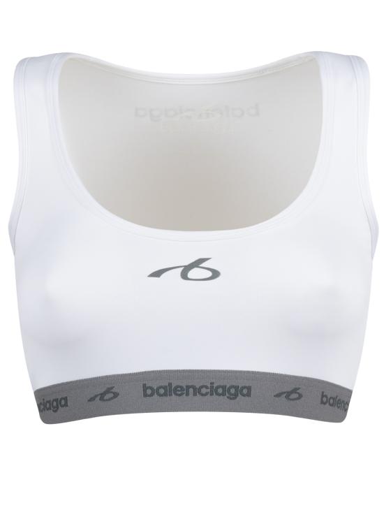 26FW 발렌시아가 탑 A0023Q TUVN7 9000 WHITE