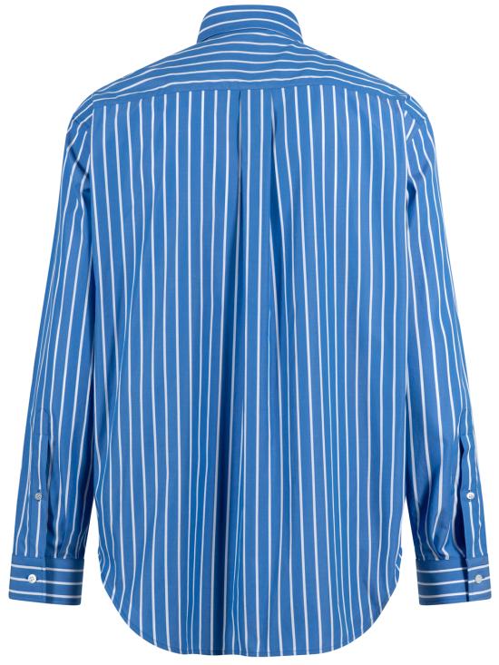 26FW 발렌시아가 긴팔 셔츠 A001ZI TUM31 4640 BLUE WHITE - BALENCIAGA