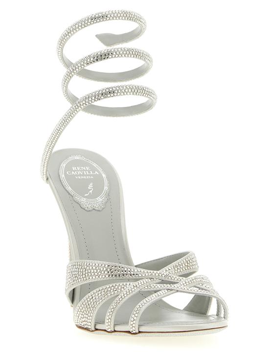 26FW 르네 카오빌라 샌들 C12880105R001V232 Silver - RENE CAOVILLA