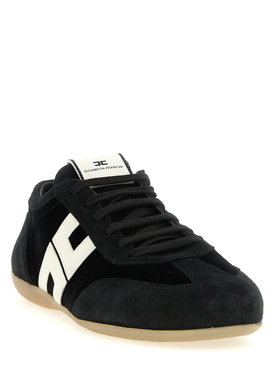 26FW 엘리자베타프랜치 스니커즈 SA03G66E2110 White Black - ELISABETTA FRANCHI