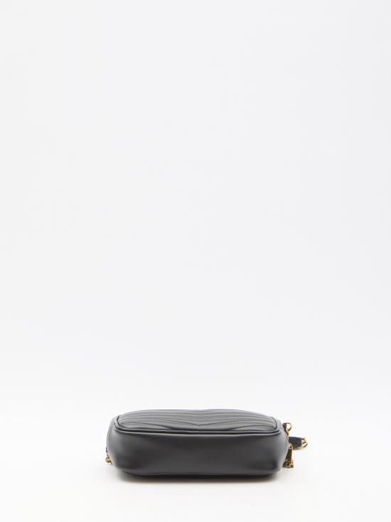 26FW 생로랑 퀼티드 레더 루 미니백 748849 BLACK - SAINT LAURENT