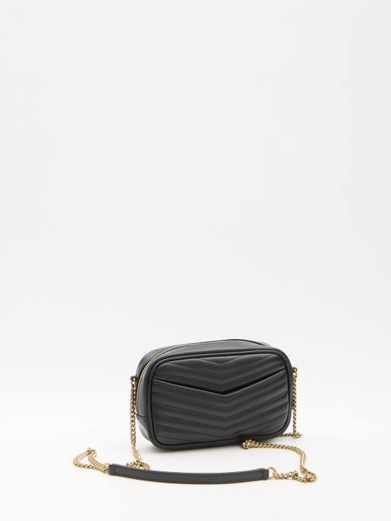 26FW 생로랑 퀼티드 레더 루 미니백 748849 BLACK - SAINT LAURENT
