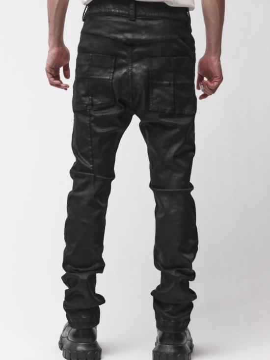26FW 톰크롬 데님 팬츠 MT107 BLACKCOATED - THOM KROM