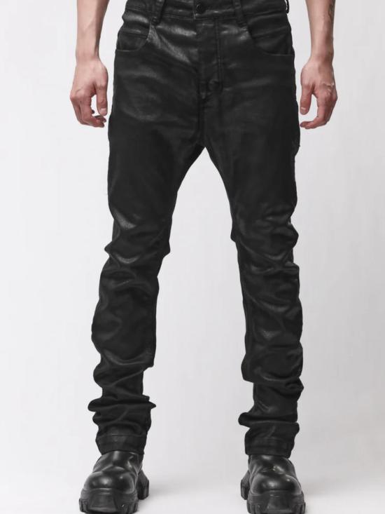 26FW 톰크롬 데님 팬츠 MT107 BLACKCOATED - THOM KROM