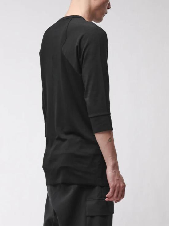 26FW 톰크롬 반팔 티셔츠 MTS978 BLACK - THOM KROM