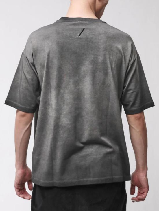 26FW 톰크롬 반팔 티셔츠 MTS986 COLDDYEGREY - THOM KROM