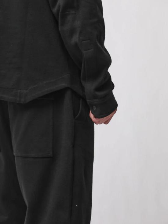 26FW 톰크롬 긴팔 셔츠 MH183 BLACK - THOM KROM