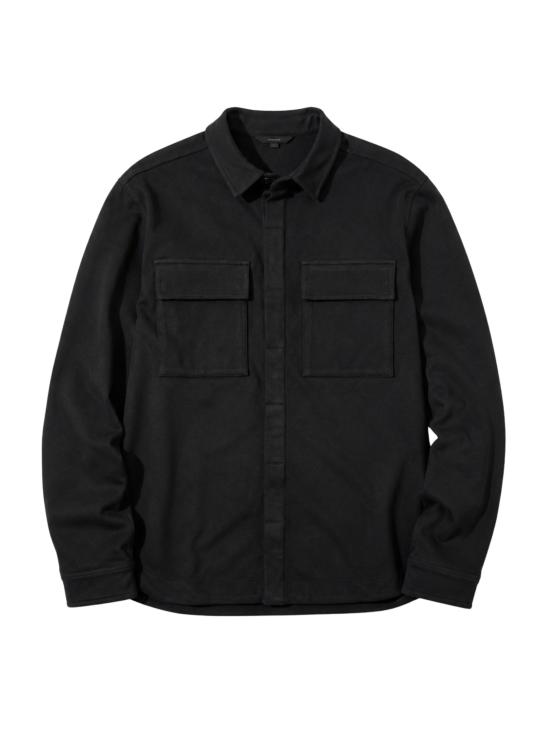26FW 톰크롬 긴팔 셔츠 MH183 BLACK