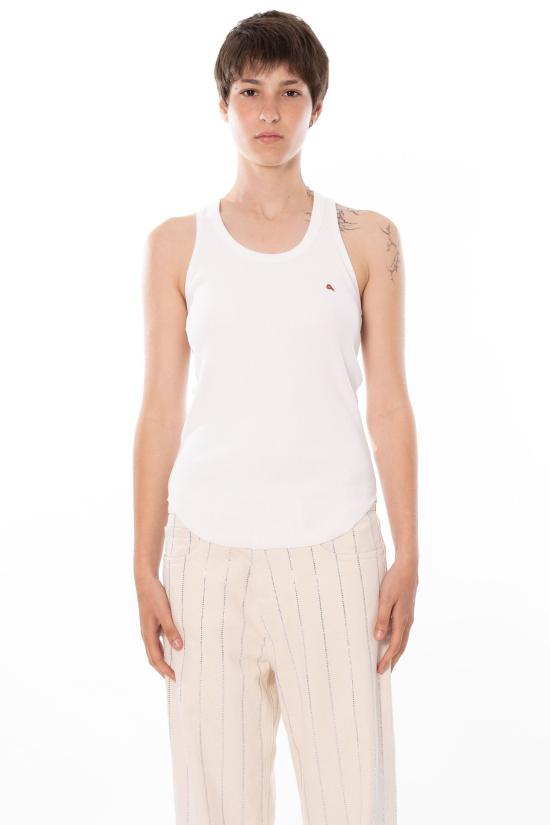 26SS 싸이클 민소매 티셔츠 CC332MS01 01 White