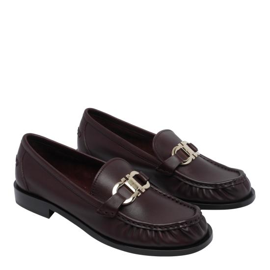 26FW 살바토레 페라가모 로퍼 795383 01L927CORDOVAN RED - SALVATORE FERRAGAMO