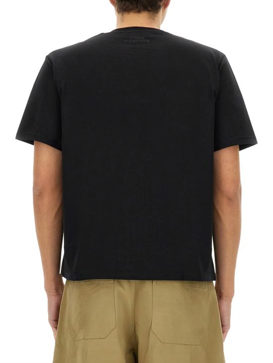 26FW 스튜디오 니콜슨 반팔 티셔츠 BRICSNM1326 BLACK - STUDIO NICHOLSON