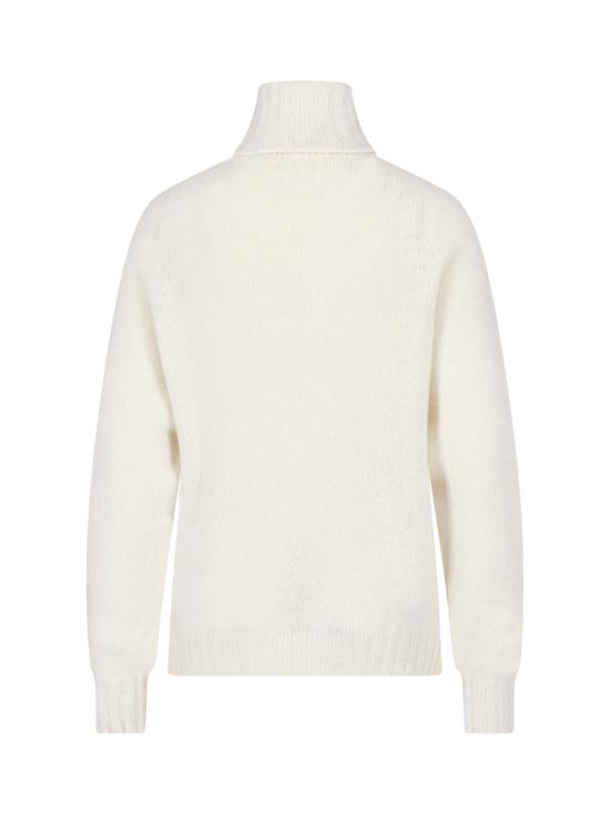 26FW 마리아 스웨터 YTK017 B White - MA RY YA