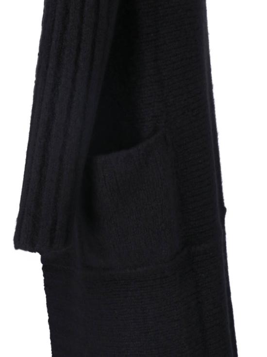 26FW 릭 오웬스 가디건 RU02F4696 KWSSE 09 Black - RICK OWENS