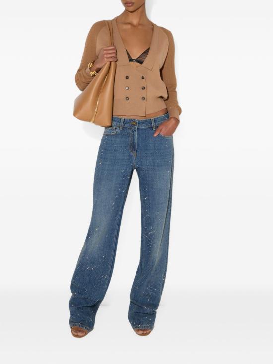 26FW 엘리자베타프랜치 데님 팬츠 PJ24D66E2 139 NAVY - ELISABETTA FRANCHI