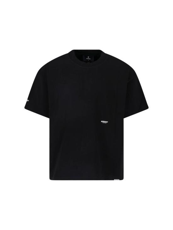 26FW 리프레젠트 반팔 티셔츠 OCM100042 01 Black