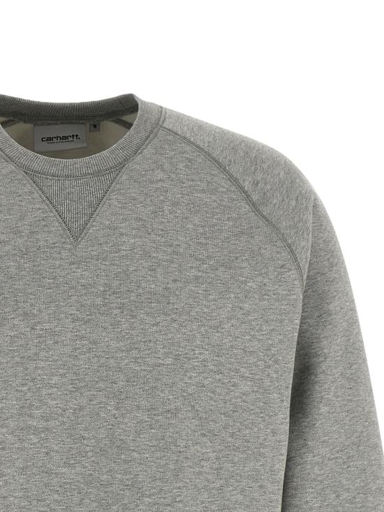 26FW 칼하트 WIP 체이스 스웨트셔츠 I03366000MXX Gray - CARHARTT WIP
