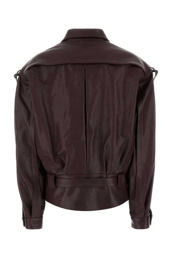 26FW 마그다뷰트림 가죽 자켓 344726 BURGUNDY - MAGDA BUTRYM