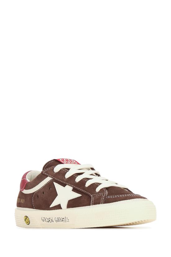 26FW [키즈] 골든구스 스니커즈 GYF00496F008645 55773 BROWNWHITERED - GOLDEN GOOSE