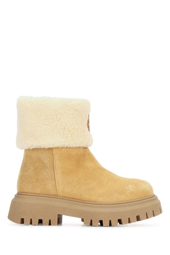 26FW [키즈] 몽클레어 미들 부츠 L29544F00010M8249 23L CAMEL