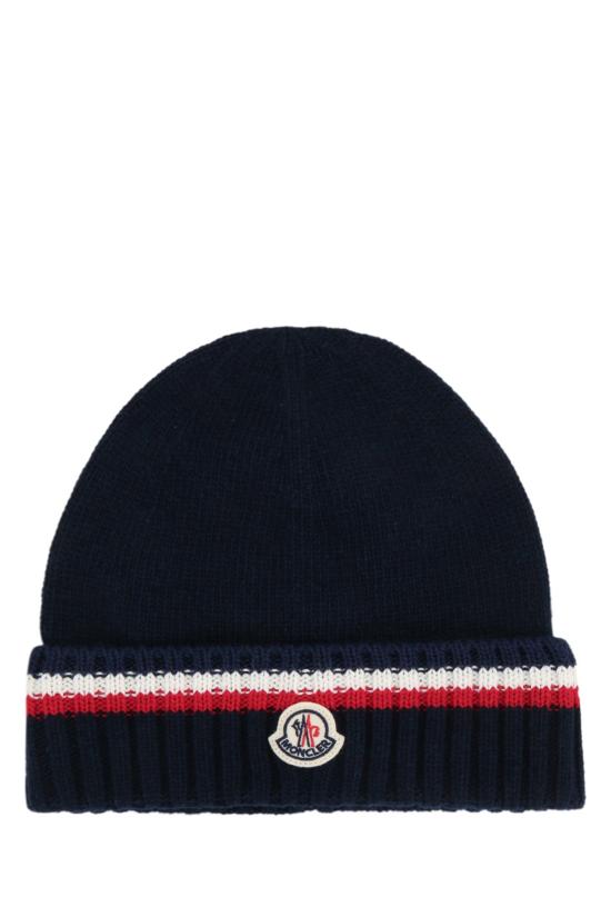 26FW [키즈] 몽클레어 모자 L29543B00001M4281 745 NAVYBLUE