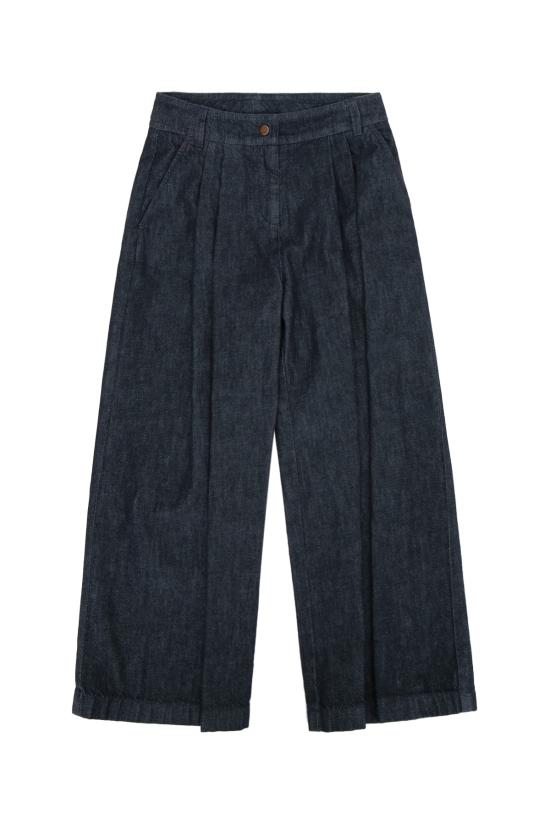 26FW [키즈] 몽클레어 팬츠 L29542A00001598DA 77A NAVYBLUE