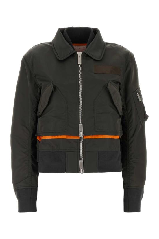 26FW 사카이 봄버 자켓 2608582 531 Green