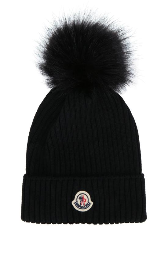 26FW [키즈] 몽클레어 모자 L29543B00007M1131 999 Black