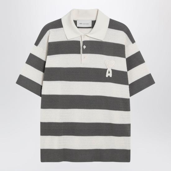 26SS 아미 코튼 아미 드 하트 폴로 HPL432KN0153 White