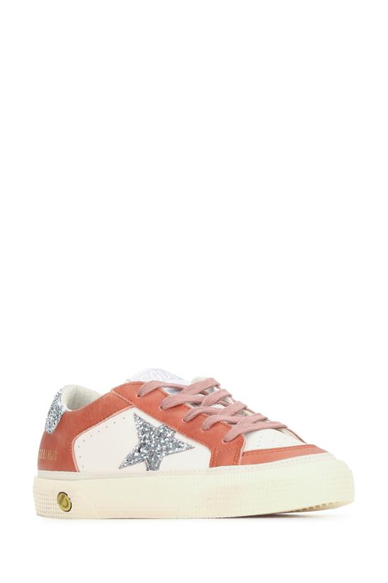 26FW [키즈] 골든구스 스니커즈 GYF00495F008646 82710 WHITEBORDEAUXSILVER - GOLDEN GOOSE