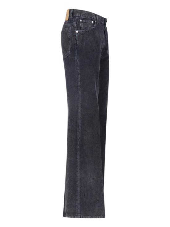26FW 하이쿠레 스트레이트 팬츠 HEW03373GF184PX T0002 Black - HAIKURE