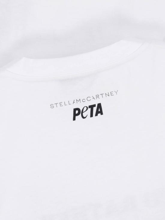 26FW 스텔라 맥카트니 반팔 티셔츠 6J0158 3SQB01 9000 WHITE - STELLA MCCARTNEY