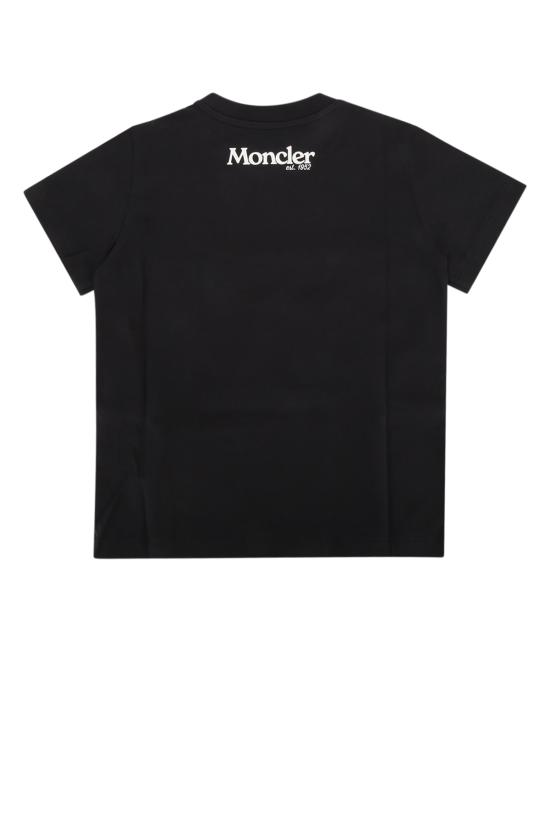 26FW [키즈] 몽클레어 티셔츠 L29548C0000889AFV 999 Black - MONCLER