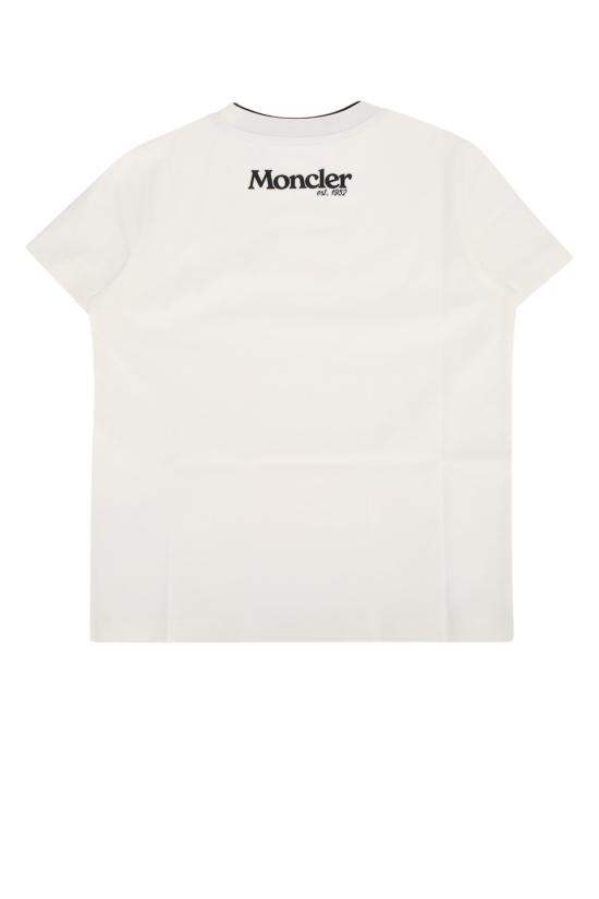 26FW [키즈] 몽클레어 티셔츠 L29548C0000889AFV 034 CREAM - MONCLER