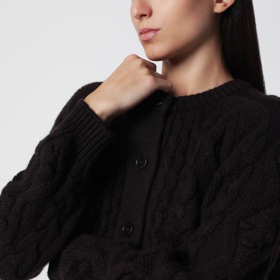 26FW 리사 양 스웨터 2026400WS Brown - LISA YANG