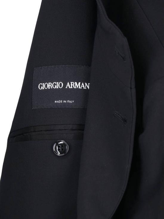 26FW 조르지오 아르마니 자켓 GM004462 TE10043 UC001 Black - GIORGIO ARMANI