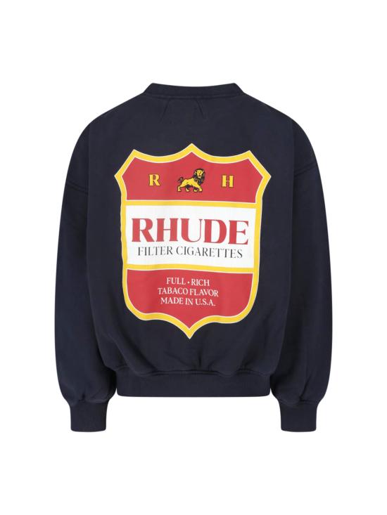 26FW 루드 긴팔 티셔츠 RHPF26ST01012 6499 Black - RHUDE