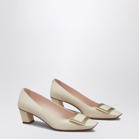 26FW 로저비비에 벨 비비어 펌프스 힐 RVW00600920D1P Beige - ROGER VIVIER