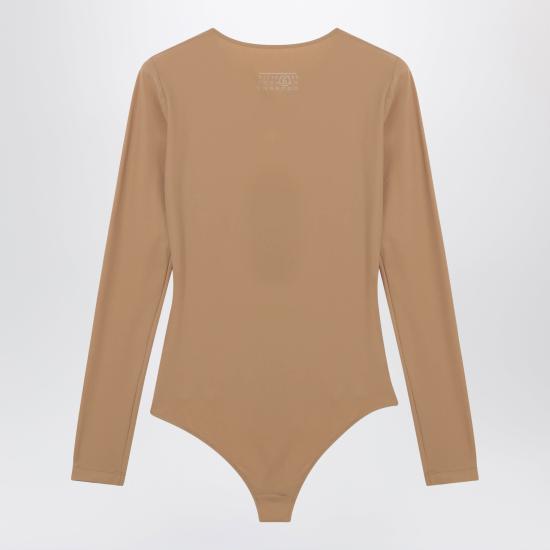 26FW MM6 메종마르지엘라 탑 S62NA0085S20518 Beige - MM6 MAISON MARGIELA