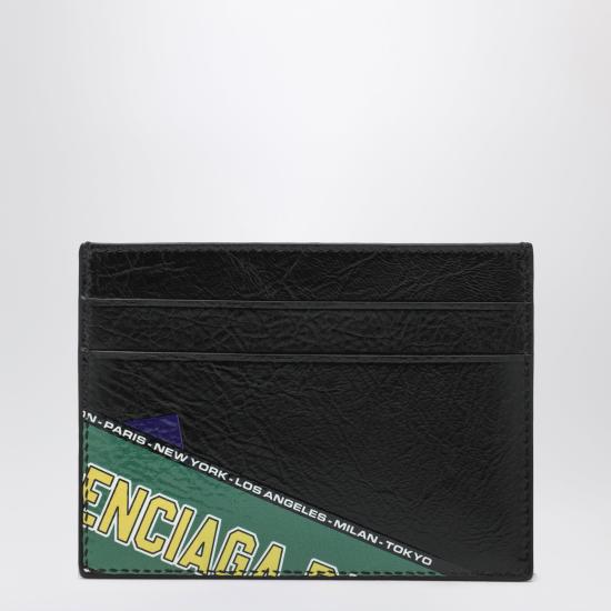 26FW 발렌시아가 캐쉬 카드 홀더 5943092ACO8 Black - BALENCIAGA